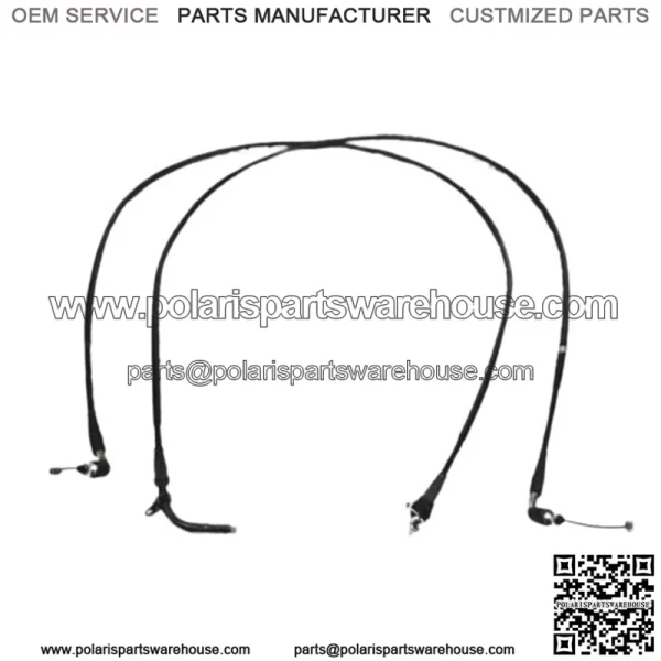 2005 SUZUKI BURGMAN 400 AN400 THROTTLE CABLES LINES (1-2) 58300-14G22
