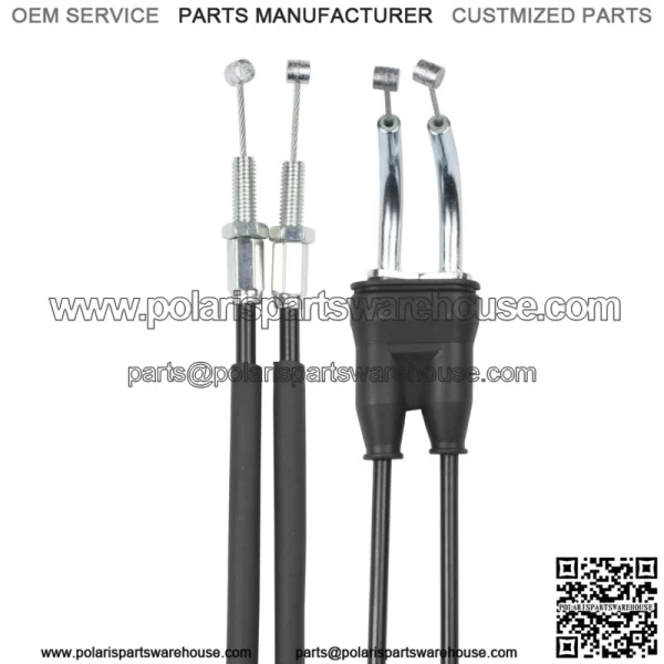 Throttle Cable Set for Suzuki DR 350 SE (1994-1998)/ 58300-14E00 - Image 2