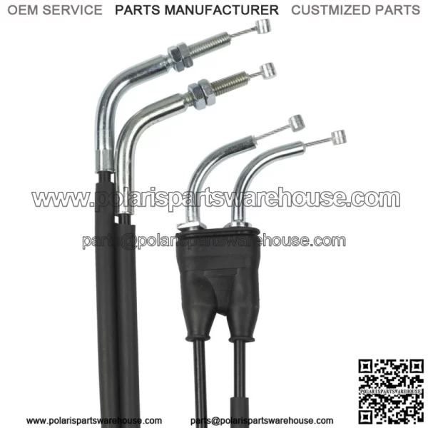 Throttle Cable Set for Suzuki RM 125 (1983-1983)/ 58300-14130 - Image 2