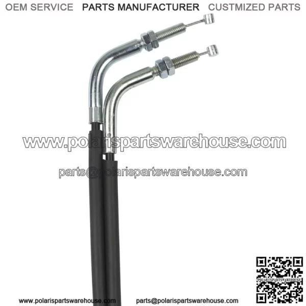Throttle Cable Set for Suzuki RM 125 (1983-1983)/ 58300-14130 - Image 3