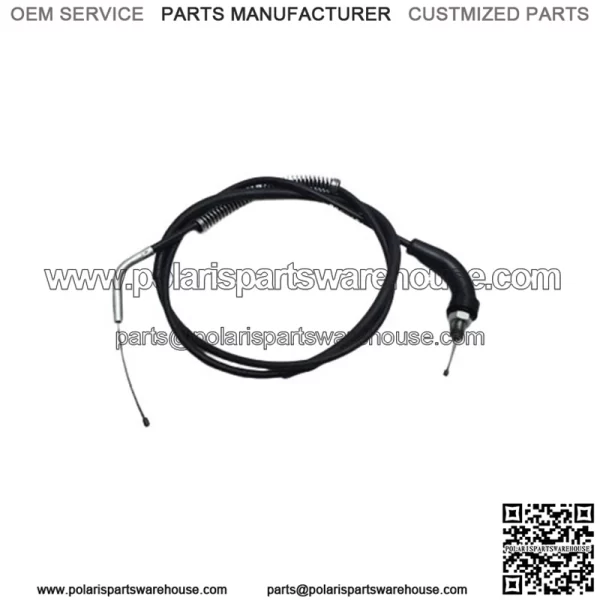 Suzuki NOS OEM RM125 1981-1983 Throttle Cable 58300-14100 - Image 2