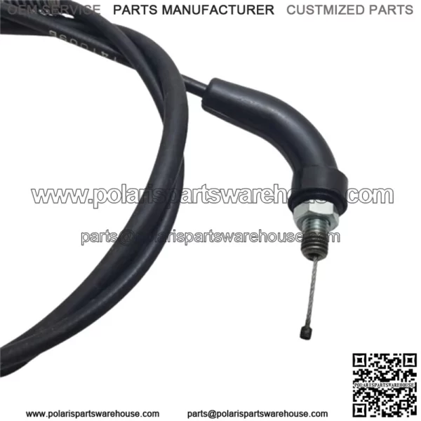 Suzuki NOS OEM RM125 1981-1983 Throttle Cable 58300-14100 - Image 3