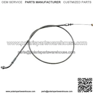 Stainless Steel Pull Throttle Cable for Suzuki 0650-1527 (For: Suzuki)