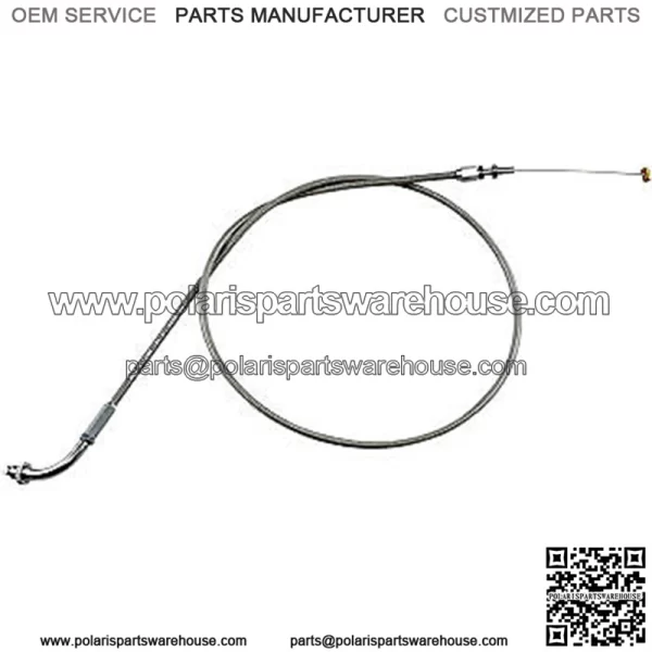 Stainless Steel Pull Throttle Cable for Suzuki 0650-1527 (For: Suzuki)