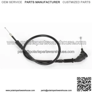 Fits 2004 Suzuki DR-Z125L Black Vinyl Throttle Cable 053668