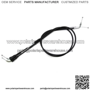 Push/Pull Throttle Cable Set Black #04-0234 fits Suzuki/Kawasaki (For: Suzuki)
