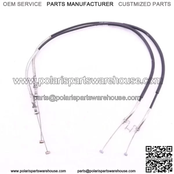 2013 11-23 SUZUKI GSXR 750 GSXR750 OEM THROTTLE CABLES S178 (For: Suzuki) - Image 5