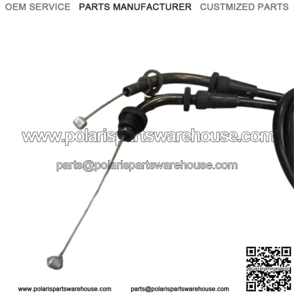 OEM SUZUKI Throttle Cable Set 02-07 Hayabusa GSX1300 Busa (For: Suzuki) - Image 3