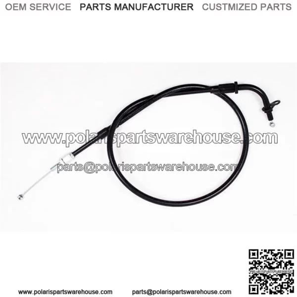 Throttle Cable Black #04-0149 for Suzuki GSX-R750/GSX-R1100 (For: Suzuki)