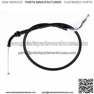 Throttle Cable Black #04-0145 fits Suzuki GSX-R750/GSX-R1100 (For: Suzuki)