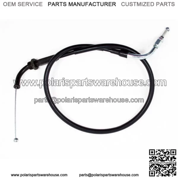 Throttle Cable Black #04-0145 fits Suzuki GSX-R750/GSX-R1100 (For: Suzuki)