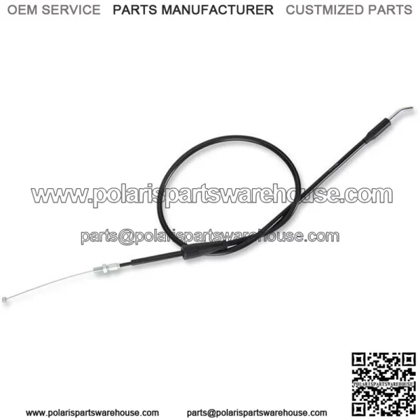 Throttle Cable Black fits Suzuki RM125/RM250 (For: Suzuki)