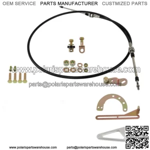 For GM 2" Aftermarket Transmission  Cable Column Shift Linkage Kit ACA-1804