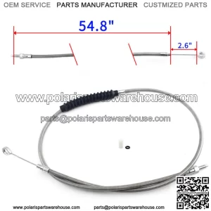 Braided Clutch Cable for Sportster 1200 XL1200C XL1200N XL1200R XL1200T XL1200X