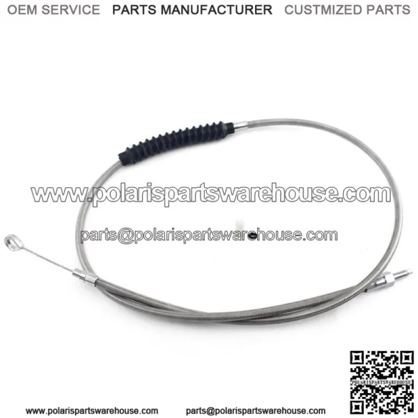 Braided Clutch Cable for Sportster 1200 XL1200C XL1200N XL1200R XL1200T XL1200X - Image 3