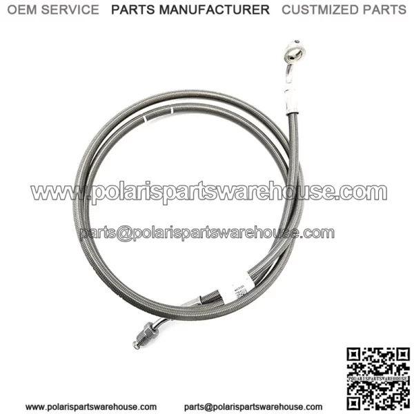 Polaris Ranger Brake Line, Right, Rear,  OEM Part 1912104, Qty 1