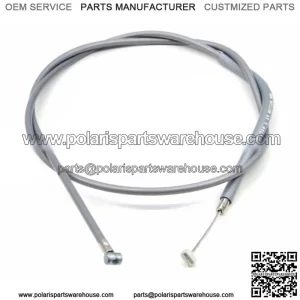 New Gray Rear Handlebar Hand Brake Cable Honda 66-74 CT 90 K0-K5 Trail Grey#V117 (For: Honda)