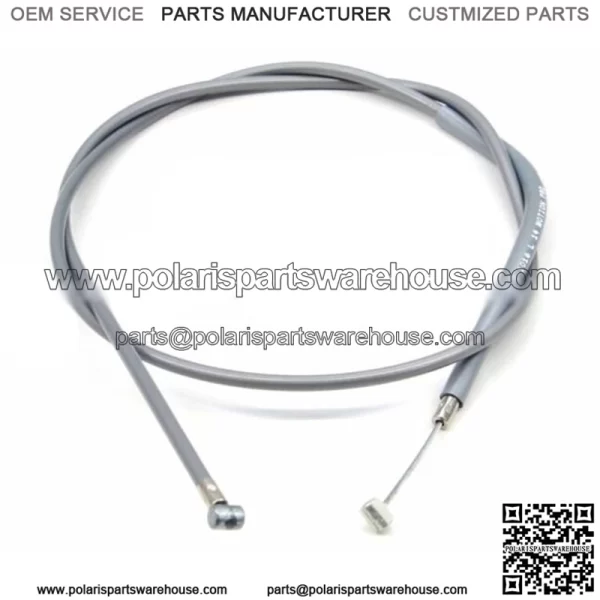 New Gray Rear Handlebar Hand Brake Cable Honda 66-74 CT 90 K0-K5 Trail Grey#V117 (For: Honda)