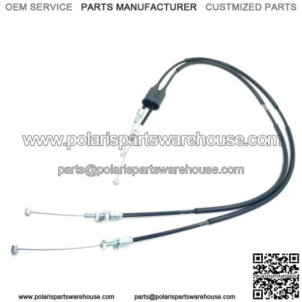 Throttle Cable 07-17 CRF250 X OEM Honda Throttle Cable Push Pull #D242* (For: Honda)