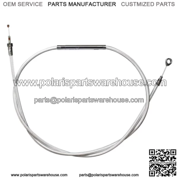 Sterling Chromite 66 11/16" Clutch Cable 2007 Harley-Davidson Touring models