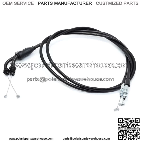 Pull & Push Throttle Cable Set For Honda Shadow VLX 600 VT600C 1988-2008 (For: Honda)
