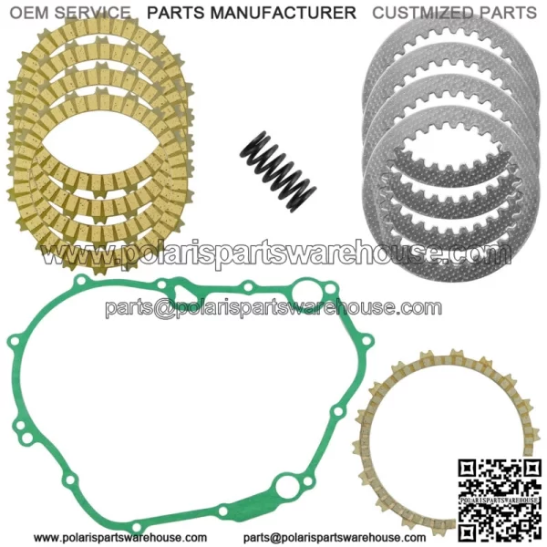 Clutch Friction w/ Steel Plates Springs Gasket Kit for Honda CRF250L 2013 - 2020