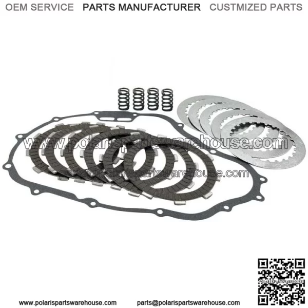 Clutch Kit Friction Plates & Gasket for Honda FourTrax 300 TRX300 2x4 1988-2000 For: Honda