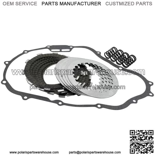 Clutch Kit Friction Plates & Gasket for Honda FourTrax 300 TRX300 2x4 1988-2000 For: Honda - Image 2