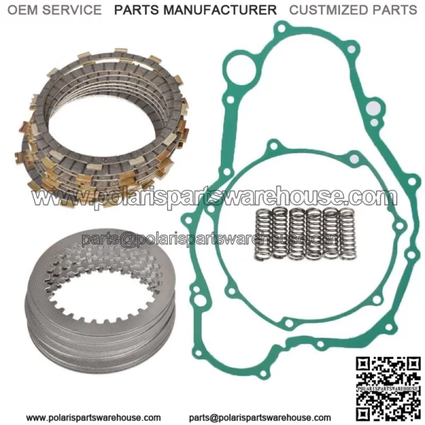 Clutch Friction Plates And Gasket Kit for Yamaha YFZ450 YFZ 450 2004-2009