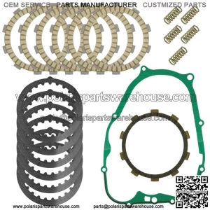 For Yamaha Blaster 200 YFS200 1988-2006 Clutch Friction Steel Plates Spring Kit (For: Yamaha YFS200)