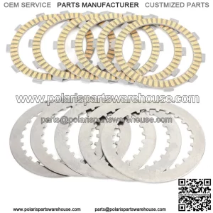 Clutch Kit Steel & Friction Plates fit for Honda TRX420FE FourTrax Rancher 07-17 (For: Honda)