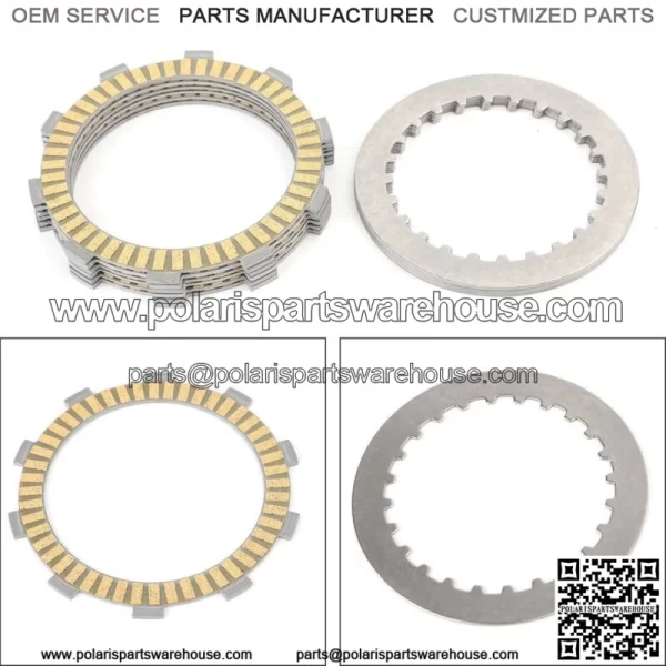 Clutch Kit Steel & Friction Plates fit for Honda TRX420FE FourTrax Rancher 07-17 (For: Honda) - Image 2