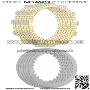 Clutch Friction And Steel Plates for Kawasaki KLR650 KL650 Abs 2016 2017