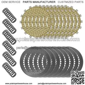 Clutch Friction Steel Plates Springs Kit for Yamaha YZF600R Thundercat 1995-2007