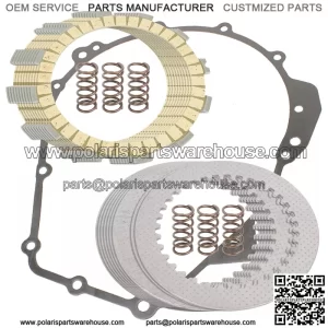 Clutch Friction Plates And Gasket Kit for Kawasaki Ninja ZX-10R ZX1000 2011-2020