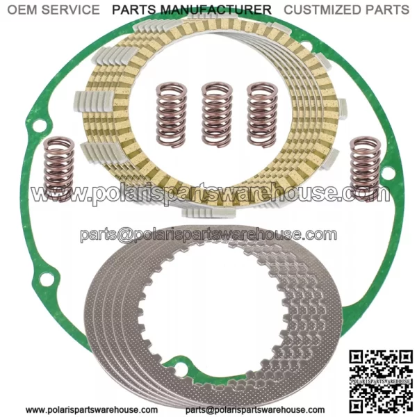 Clutch Friction Plates And Gasket Kit for Honda VT700C Shadow 700 1984-1987