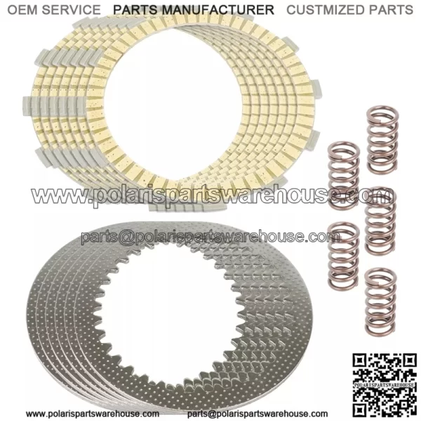 Clutch Friction Plates And Springs Kit for Kawasaki ZR-7 ZR-7S ZR750 2000-2005