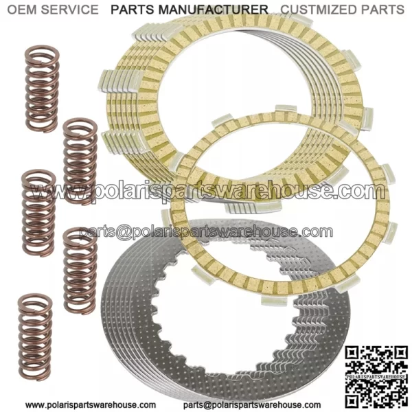 Clutch Friction Steel Plates Springs Kit for Honda CBR600RR 2003 2004 2005 2006