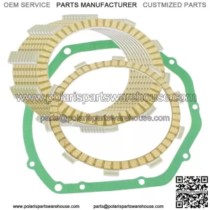Clutch Friction Plates And Gasket for Suzuki Bandit 1200 GSF1200S 1997-2000