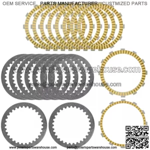 Clutch Friction Plates and Clutch Plates for Suzuki SV1000 SV1000S 2003-2007