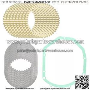 Clutch Friction Steel Plates and Gasket fits Suzuki GSX-R750 GSXR750 1988 1989