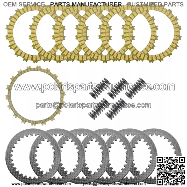 Clutch Friction Plates Kit for Honda CB500F CB500FA CB500X CB500XA ABS 2013-2018