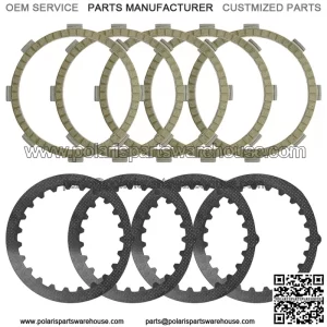 Clutch Friction Plates Kit for Yamaha YZ80 DT100 MX100 RT100 TTR125 1974-2024