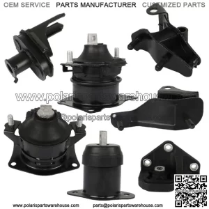 Engine Motor & Trans Mount Set 7PCS for 2004-2008 Acura TSX 2.4L Automatic