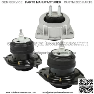 Engine Motor & Trans Mount 3PCS Set For 2011-2019 Dodge Durango 3.6L / 5.7L RWD