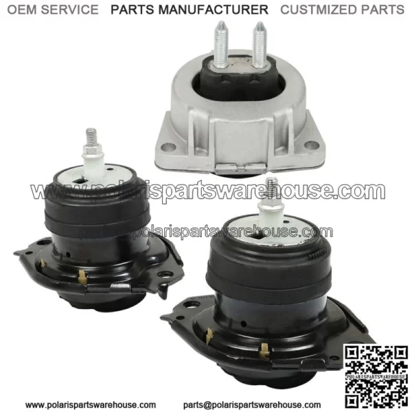 Engine Motor & Trans Mount 3PCS Set For 2011-2019 Dodge Durango 3.6L / 5.7L RWD