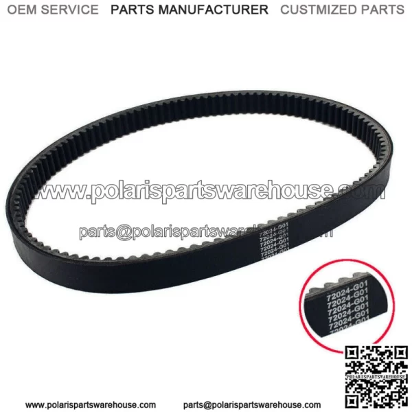 Golf Cart Drive Belt for EZGO 1994-2009 4-Cycle 72024-G01 72025-G01 72054-G01
