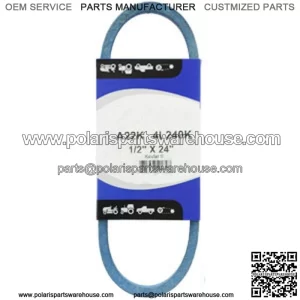 A-A22K Made With Aramid Blue V-Belt 1/2" x 24" Fits Agco