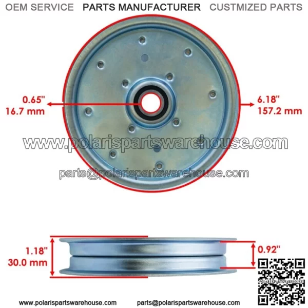 Drive Pulley for John Deere Z720E Z730M Z735E Z735M Z740R Mid-Duty ZTrak - Image 2