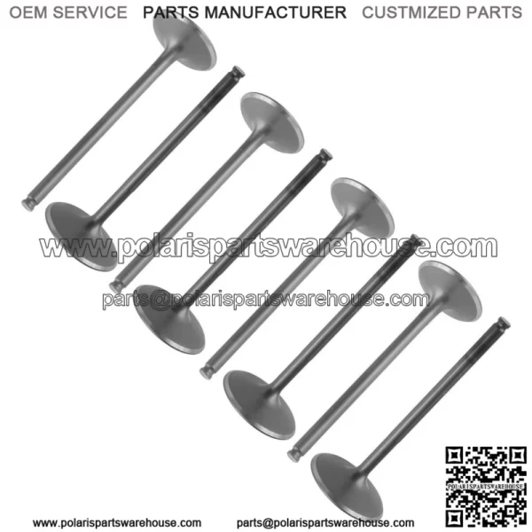 4x Intake & Exhaust Valve for Polaris Ranger RZR 570 12-16 / RZR XP 4 900 12-13 For: Polaris Sportsman 570